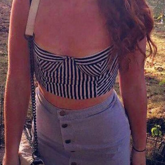 American Apparel Dresses & Skirts - Denim Button Skirt